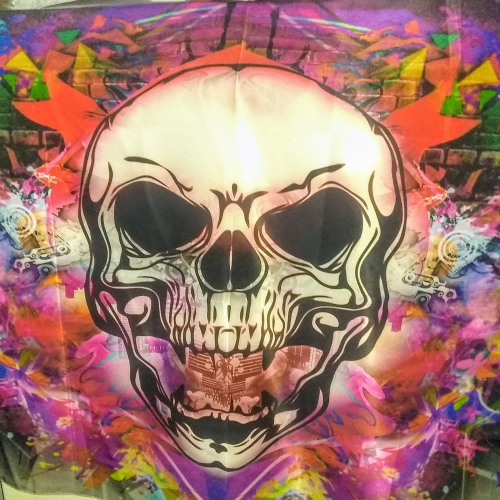 Skull Tapestry